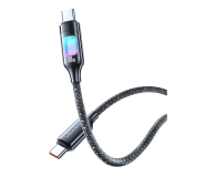 USAMS Kabel 100W USB-C do USB-C 1,2 m stalowy - 1569127 - zdjęcie 2
